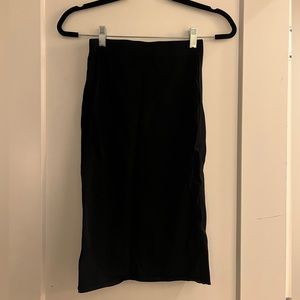VINCE Ponte Black Pencil Skirt, XS